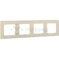 Рамка 4-м СП Inspiria IP20 сл. кость IEK 673961