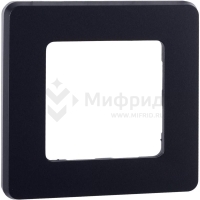 Рамка 1-м СП Inspiria IP20 антрацит IEK 673933