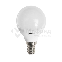 Лампа светодиодная PLED-LX 8Вт G45 шар матовая 4000К нейтр. бел. E14 JazzWay 5025295