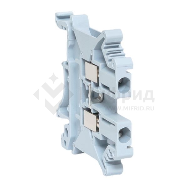 Колодка клеммная винтовая 2.5кв.мм UT сер. EKF scr-ut-2.5-g