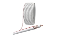 Кабель коаксиальный SAT 50м 75 Ом Cu/(оплетка Cu 75%) PVC бел. (уп.100м) (4/96) Эра Б0044617