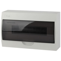 Бокс навесной ЩРН-П-15 15мод. IP41 пластик SIMPLE NO-box_simple-plastic_15_surface BOXS15 Эра Б0041526