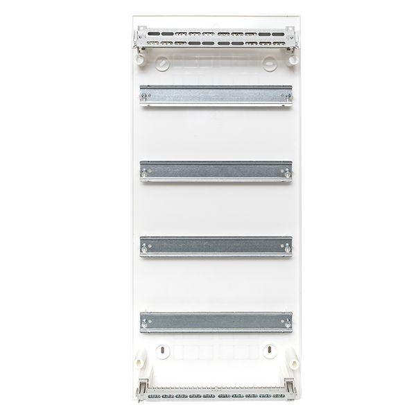 Щит распределительный навесной Unix 4х12мод. IP41 бел. дверь PROxima EKF ux-4x12-nw