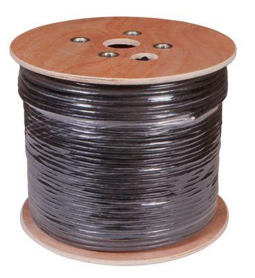 Кабель витая пара U/UTP CAT 5е PE 10PR 24AWG OUTDOOR SOLID черн. (уп.305м) Rexant 01-1121-R Кабель витая пара U/UTP CAT 5е PE 10PR 24AWG OUTDOOR SOLID черн. (уп.305м) Rexant 01-1121-R