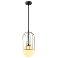 Светильник подвесной (подвес) Bethany 4107-201 1хE14 40Вт дизайн потолочный шар Rivoli Б0057923