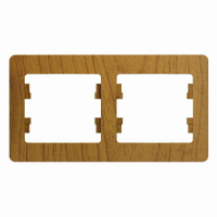 Рамка 2-м Glossa горизонт. дерево дуб SE GSL000502 Рамка 2-м Glossa горизонт. дерево дуб SE GSL000502