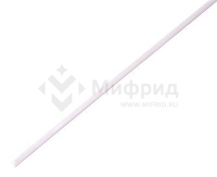Трубка термоусадочная ТУТ нг 2.0/1.0 бел. 1м Rexant 20-2001