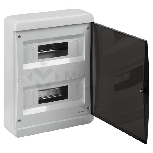 Корпус навесной COMFORT ЩРН-П-24 IP41 пластик. прозр. крышка бел. bs24cw Эра Б0067244