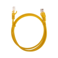 Патч-корд U/UTP CAT 5e RJ45-RJ45 26AWG LSZH желт. 1м Rexant 02-0105-1 Патч-корд U/UTP CAT 5e RJ45-RJ45 26AWG LSZH желт. 1м Rexant 02-0105-1
