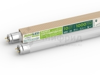 Лампа светодиодная AL Т8-10-865-600-М 10Вт линейная матовая 6500К холод. бел. G13 1000лм 195-265В 600мм AVANLED 11106652