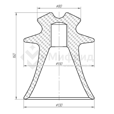 Изолятор ШС-10Е