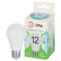 Лампа светодиодная GREEN LINE A60-12W-840-E27 GL 12Вт груша 4000К яркий свет бел. E27 Эра Б0067107 Лампа светодиодная GREEN LINE A60-12W-840-E27 GL 12Вт груша 4000К яркий свет бел. E27 Эра Б0067107