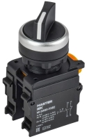 Переключатель 2 полож. 1НО+1НЗ длин. ручка черн. MASTER IEK MI-SW60-11XB2-3-25-2-K02
