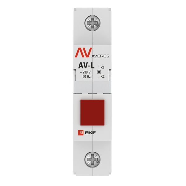 Лампа сигнальная AV-L красн. EKF av-l-red-averes