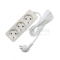 Удлинитель 3х10м с заземл. 16А IP20 3.5кВт ПВС Союз 481S-6310