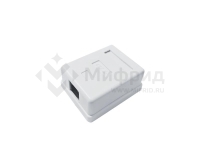 Розетка компьютерная 8P8C (RJ-45) кат.5E UTP 1 порт TOKOV ELECTRIC TKE-SMB-8P8C-1P-UTP