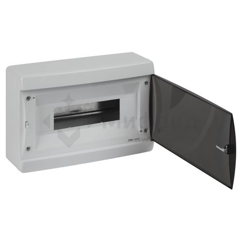 Корпус навесной COMFORT ЩРН-П-12 IP41 пластик. прозр. крышка бел. bs12cw Эра Б0067233