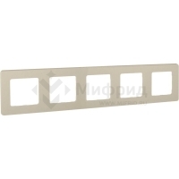 Рамка 5-м СП Inspiria IP20 сл. кость IEK 673971