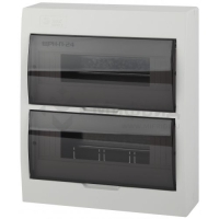 Бокс навесной ЩРН-П-24 24мод. IP41 пластик SIMPLE NO-box_simple-plastic_24_surface BOXS24 Эра Б0041528