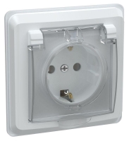 Розетка 1-м СП Вега РСбш10-3-ВБ 16А IP44 с заземл. защ. шторки с крышкой бел. GENERICA ERV16-K01-16-DM Розетка 1-м СП Вега РСбш10-3-ВБ 16А IP44 с заземл. защ. шторки с крышкой бел. GENERICA ERV16-K01-16-DM