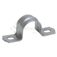 Скоба двухлапковая d25-26мм метал. (уп.100шт) SMD-25-26 Эра Б0036429