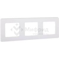 Рамка 3-м СП Inspiria IP20 бел. IEK 673950