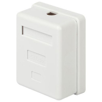 Розетка компьютерная 1-м RJ45 кат.5E экранир. Эра Б0056903