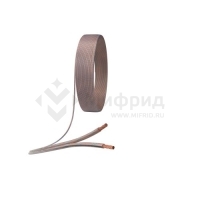 Кабель акустический 2х0.75 прозр. (м) A-75-S Эра Б0048272