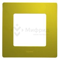 Рамка 1-м СП Etika IP20 зел. папоротник IEK 672541