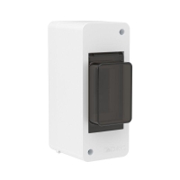Щиток настенный 2мод. IP41 с тонированной дверцей бел. DKC F02W0WD