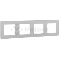 Рамка 4-м СП Inspiria IP20 бел. IEK 673960