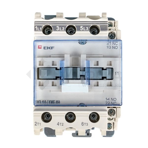 Контактор КМЭ-3 40А кат. 400В AC 1НО+1НЗ EKF ctr-s-40-380