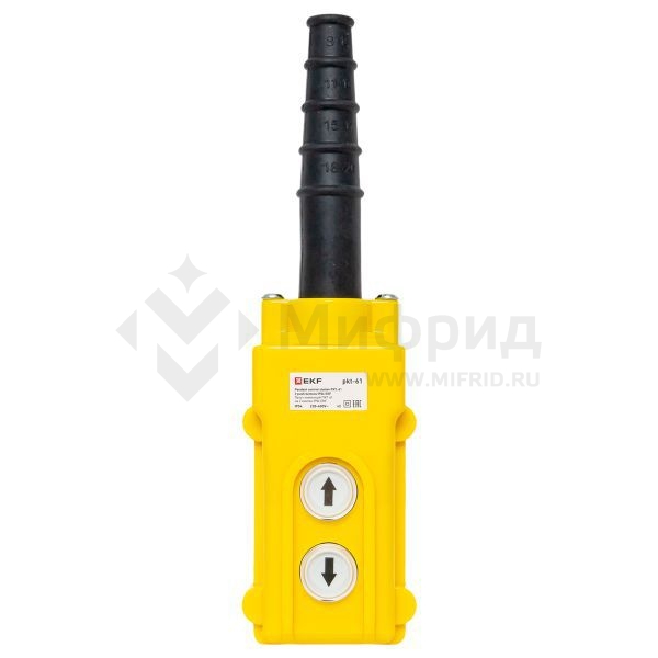 Пульт кнопочный ПКТ-61 IP65 на 2 кнопки PROxima EKF pkt-61