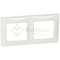 Рамка 2-м СП Valena IP20 горизонт. бел. (DIY-упак.) IEK 694241