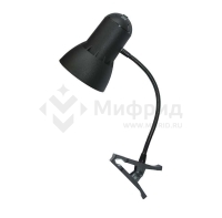 Светильник Надежда-ПШ ННБ15-40-010 40Вт E27 ЛОН на клипсе без лампы черн. Трансвит 301