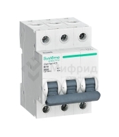 Выключатель автоматический 3п City9 Set (АВ) B 10А 6кА 400В SE C9F16310