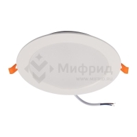 Светильник светодиодный PLED DL7 WH Downlight 18Вт 4000К IP54 170х26мм ДВО встраив. JazzWay 5046658