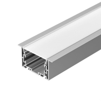 Профиль S2-LINIA69-F-2500 ANOD+OPAL L2500 с экраном алюм. Arlight 021177
