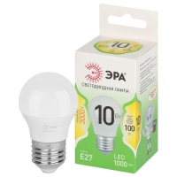 Лампа светодиодная GREEN LINE P45-10W-830-E27 GL 10Вт шар 3000К свет тепл. E27 Эра Б0066977 Лампа светодиодная GREEN LINE P45-10W-830-E27 GL 10Вт шар 3000К свет тепл. E27 Эра Б0066977