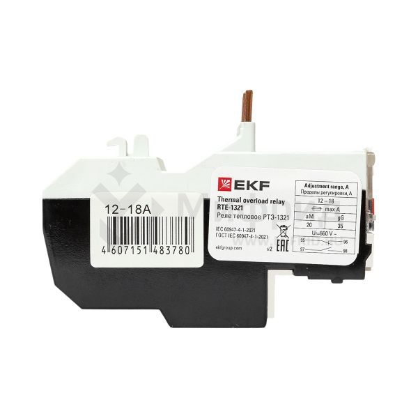 Реле тепловое РТЭ-1321 12-18А EKF rel-1321-12-18