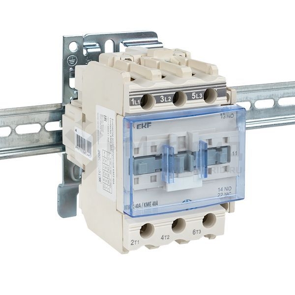 Контактор КМЭ-3 40А кат. 400В AC 1НО+1НЗ EKF ctr-s-40-380