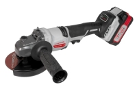 Машина шлифовальная угловая аккумуляторная бесщеточная УШМ-125/36ВМЭ 125мм АПИ 36В 2 АКБ 2.0А.ч ЗУ ИНТЕРСКОЛ 956.2.2.70