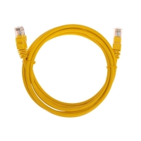 Патч-корд U/UTP CAT 5e RJ45-RJ45 26AWG LSZH желт. 2м Rexant 02-0105-2 Патч-корд U/UTP CAT 5e RJ45-RJ45 26AWG LSZH желт. 2м Rexant 02-0105-2
