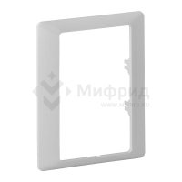 Рамка 1-м Valena Life для двойн. розеток бел. Leg 754221