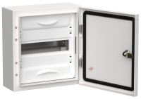 Корпус ЩРн-12 (1х12) TITAN 5 335х310х140 IP54 одна дверь метал. бел. IEK TI5-50-N-012-54