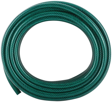 Шланг поливочный трехслойный армированный 1/2дюймх1.8ммх25м зел. КУРС 76305