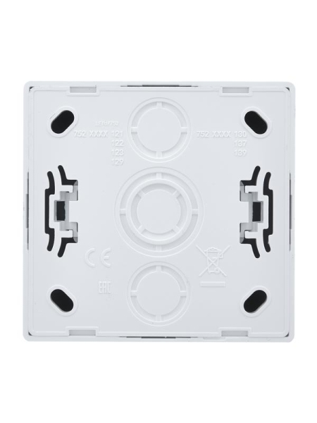 Розетка 1-м ОП LETO с заземл. ПБТ бел. LEZARD 752-0200-122B Розетка 1-м ОП LETO с заземл. ПБТ бел. LEZARD 752-0200-122B