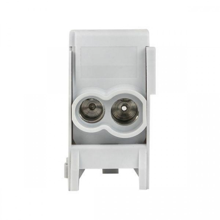 Клемма распределительная КСР с двойн. винтом 2х25/2х16 сер. PROxima EKF ksr-2.25-2.16-grey