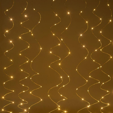 Гирлянда светодиодная Занавес 3х3м 300LED мультиколор IP20 220В с пультом USB Эра Б0055999