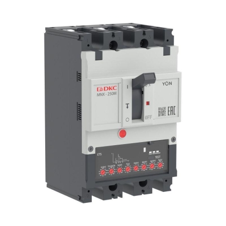 Выключатель автоматический 3P 250А 100кА pro MNX250M при AC415V расцепитель ETS YON MNX250M3PETS0250 Выключатель автоматический 3P 250А 100кА pro MNX250M при AC415V расцепитель ETS YON MNX250M3PETS0250